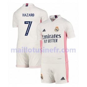 Maillot de Foot Real Madrid Eden Hazard 7 Domicile 2020-21 - Enfant